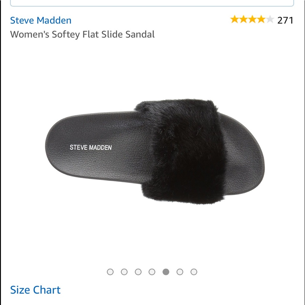 steve madden softey flat slide sandal